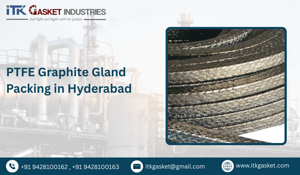PTFE Graphite Gland Packing in Hyderabad